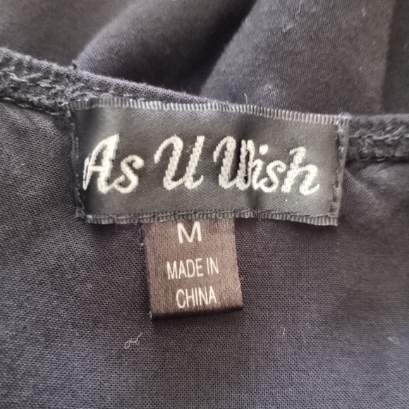 As U Wish Black Comfy Dress - Picture 5 of 5